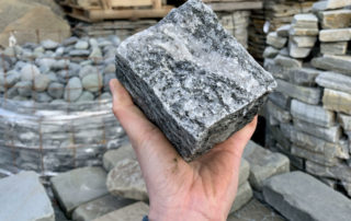 Granite Half Cobbles Grey