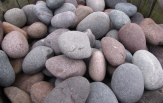Mexican Beach Pebbles Red