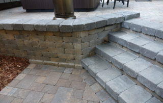 Tuscan Stone Charcoal Steps, Tuscan Stone Summit Wall